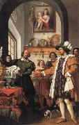 Jacopo da Empoli The Integrity of St. Eligius oil on canvas